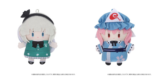 東方Project フィンガーマスコット・PUPPELA(パペラ)セット[ぬいぐるみ] 魂魄妖夢＆西行寺幽々子